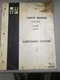 Hyster W40CL B40CL Forklift Parts Manual
