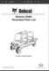 Bobcat 2200S Utility Vehicle Parts Catalog Manual Diagrams Illustrated List