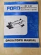 FORD 42" & 48" Mower Attachment, Models  09GN3682 & 09GN3683, Operator's Manual