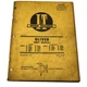 I &T Shop Service O-21 Oliver Cockshutt  1750 1800 1850 1900 1950 Repair Manual