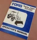 Ford 7209 Series Farm Loader Operators Manual For 2810 2910 3910 4610 Tractors