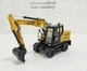 1/25 Scale SANY SY155W Wheel Excavator Diecast Model Toy Collection Gift