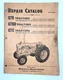 Minneapolis Moline Repair Catalog List Manual GTB GTBD GTC Tractor R-1108B