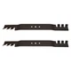 2 Pack Mulching Blades Fits Toro 22" Recycler 108-9764-03 131-4547-03