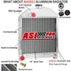 3 ROW RADIATOR FOR KUBOTA ENGINE D1102-AE-1 TRACTOR:L235 L245 L275 L2050 L2500