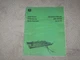 John Deere Used F950 Series Roller Harrow Operators Manual A9