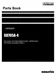 Komatsu GD705A-4 Grader Parts Catalog Manual
