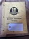 I&T Shop Service Massey-Ferguson Manual Models MF25-130