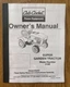 82 Tractor Owner's Manual Super Garden Cub Cadet Model 2182