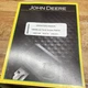 John Deere OEM Tractor AM/FM & Touch Radios Operator's Manual OMR571098