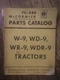 Vintage IH International Harvester W-9, WD-9 Tractors Parts Catalog 336 pages
