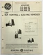 GE SCR Control For Electric Vehicles Instructions IC4483F Models 100, 200, 300