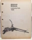 USED OLD STOCK SERVICE MANUAL FOR NEW HOLLAND 1600 HARVESTER 40160010