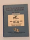 Kearney & Trecker TFR-30 Replacement Parts Manual for TF Series Milling Machines