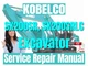 Kobelco Excavator SK200SR SK200SRLC Service Repair Manual