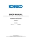 KOBELCO 17SR-TIER 4 HYDRAULIC EXCAVATOR SERVICE MANUAL COMB BINDED