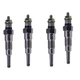 4X Glow Plug 15951-65511 for Kubota B1550D B2100D B7510D SVL90 SVL75 KH-36 KH-41