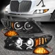 For 02-16 International 3200 4200 4300 LED DRL Projector Headlight+Side Marker