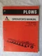 1976 Allis-Chalmers 2500 Series Pull Type Plows Operator's Manual