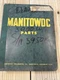 Manitowoc 3900W Crane Parts Manual OEM Factory Original Serial 395016