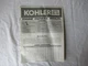 1974 Kohler K91 K141 K161 K181 engine owner's operator's manual