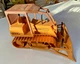 1987 Ertl Case 850G Long Track Diecast Dozer 1:16 Complete with Canopy, Exhausts