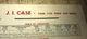 1963 CASE 700B 730 800B 830  Series  Tractor AMOCO Oil USA Orig Lube Chart
