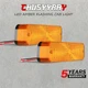 2pc LED Amber Flashing Cab Light For Case IH Steiger 9310 9330 9350 9370 AR60250