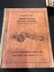 ALLIS CHALMERS TS-260 MOTOR SCRAPER PARTS MANUAL BOOK PRIOR TO S/N 4001