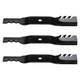 3PK Oregon G6 Gator Blade for 54" Kubota - RCK54-24G, RCK54-75B, RCK54P-1000Z