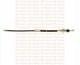 Yale 911644402, RH PARKING BRAKE CABLE, Forklift GP040AD, GLC030CD