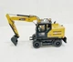 1/25 scale SANY SY155W wheeled excavator die-cast model toy collectible gift NEW
