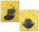 FRONT&REAR BRAKE PADS fit KAWASAKI KX 125 250 500  1987-1988 KX125 KX250 KX500