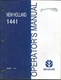 New Holland 1441 Discbine Disc Mower-Conditioner Operator's Manual 86585493 1999