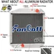 Fit Yanmar YM1401 YM1502 YM1510 121462-44500 121454-44500 3-Row Tractor Radiator
