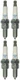 Set of 4 NGK Standard Spark Plugs for Artic Cat 700 XT 2013 Engine 700cc