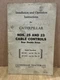 CATERPILLAR 25 & 23 Cable Control Rear Double Drum Operation Manual.   BP39
