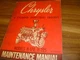 Chrysler H-170 H-225 6-Cyl Industrial Engine Maintenance Manual 81-770-7529