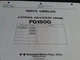 kawasaki FG150G -AS00 BS00 CS00 AIR COOLED ENGINE  ILLUSTRATED PARTS CATALOG