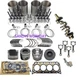 D24 Overhaul Rebuild Kit + Crankshaft + Oil Pump For Doosan Daewoo D24NAP Engine