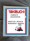 Takeuchi TB23R CD5E000 compact excavator repair shop Service Manual 