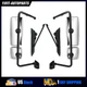 Pair Chrome Door Mirror For International 4300 4200 2002-2018 Left & Right Side