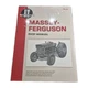 Massey Ferguson Model's MF-27,  MF135 MF150 & MF165  I&T Shop Manual~New/Sealed~