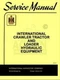 International TD-14A 141 142 TD-15 150 151 B TD-18 182 Hydraulic Service Manual