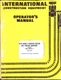 International TD-25 Series C Crawler Tractor Operator's Manual May 1974 OM-TD25C