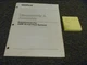 Caterpillar 3406 Fuel Sys Suppl 824C Tractor 825C 826C Assemb Service Manual 85X
