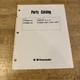 VINTAGE Kawasaki FG300D-SX  ENGINE PARTS CATALOG