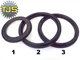. for Allison 1000 2000 2400 Molded Bonded Pistons Kit 2010-2015