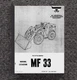 Wheel Loader Service Parts Manual Massey Ferguson MF33 651 255 M93