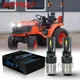 2 Bright LED light bulbs for Kubota B1700 B2100 B2400 67156-54490 headlight head